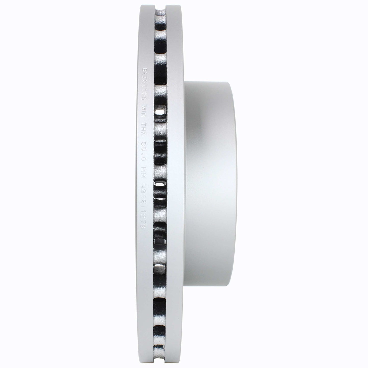 Quality-Built Black Series Brake Rotor BR72118G