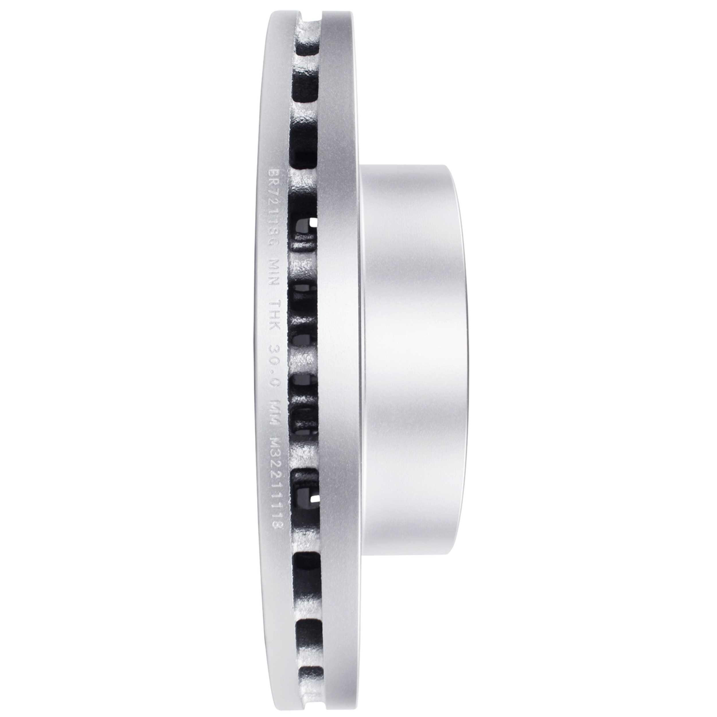 Quality-Built Black Series Brake Rotor BR72118G