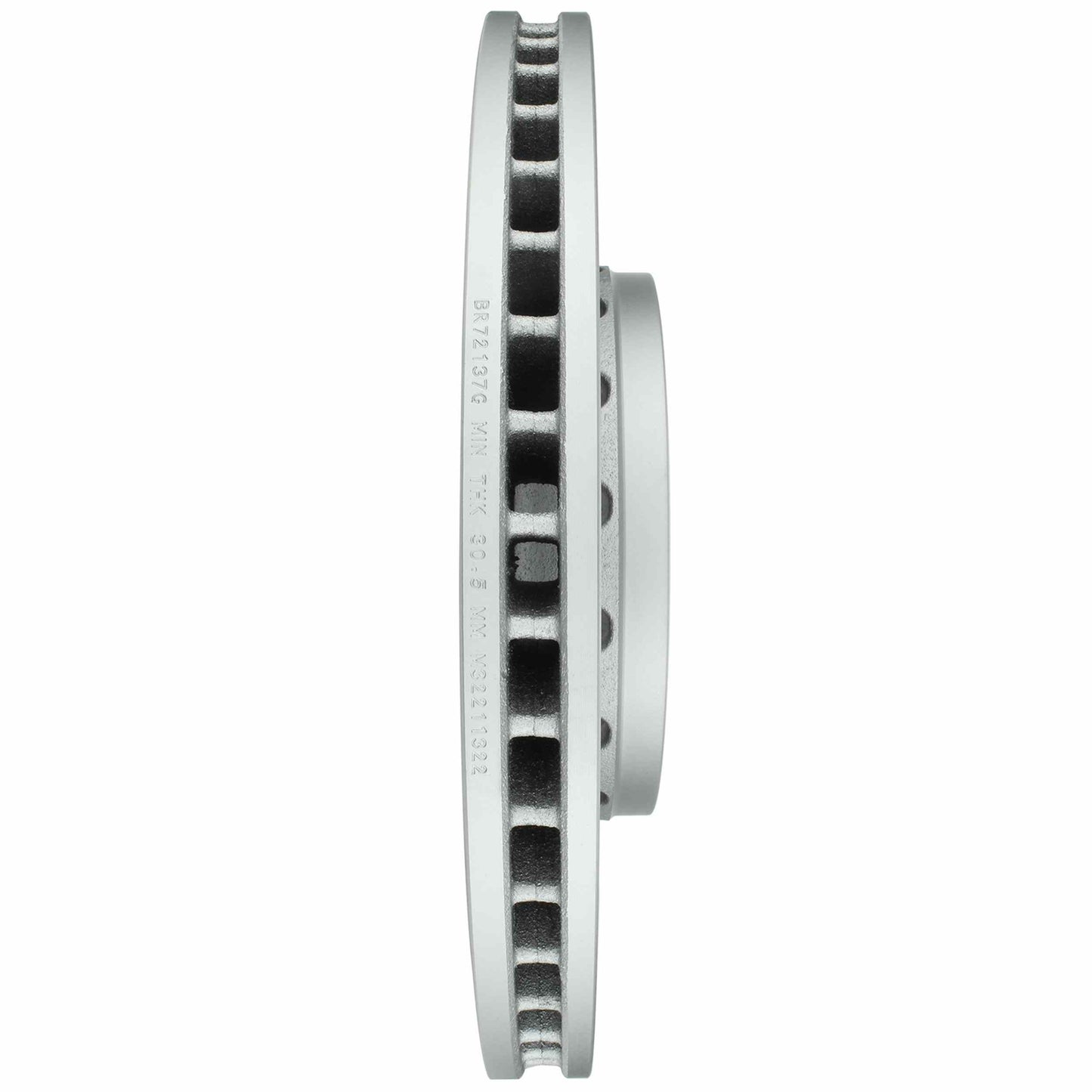 Quality-Built Black Series Brake Rotor BR72137G