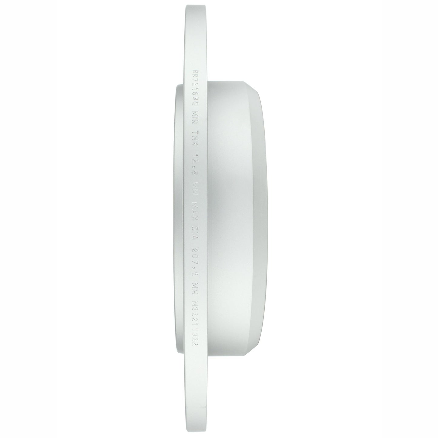 Quality-Built Black Series Brake Rotor BR72163G