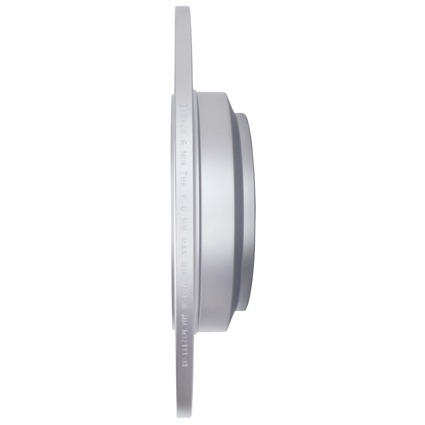 Quality-Built Black Series Brake Rotor BR74001G