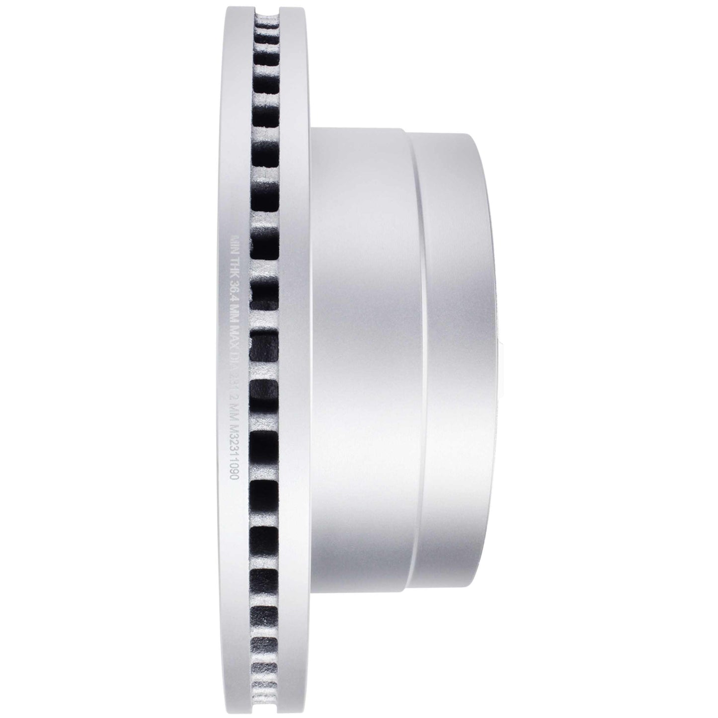Quality-Built Black Series Brake Rotor BR75016G
