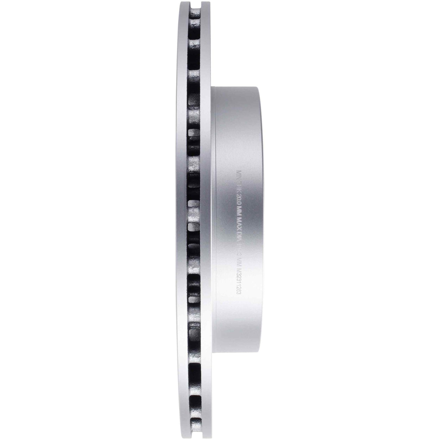 Quality-Built Black Series Brake Rotor BR77504G