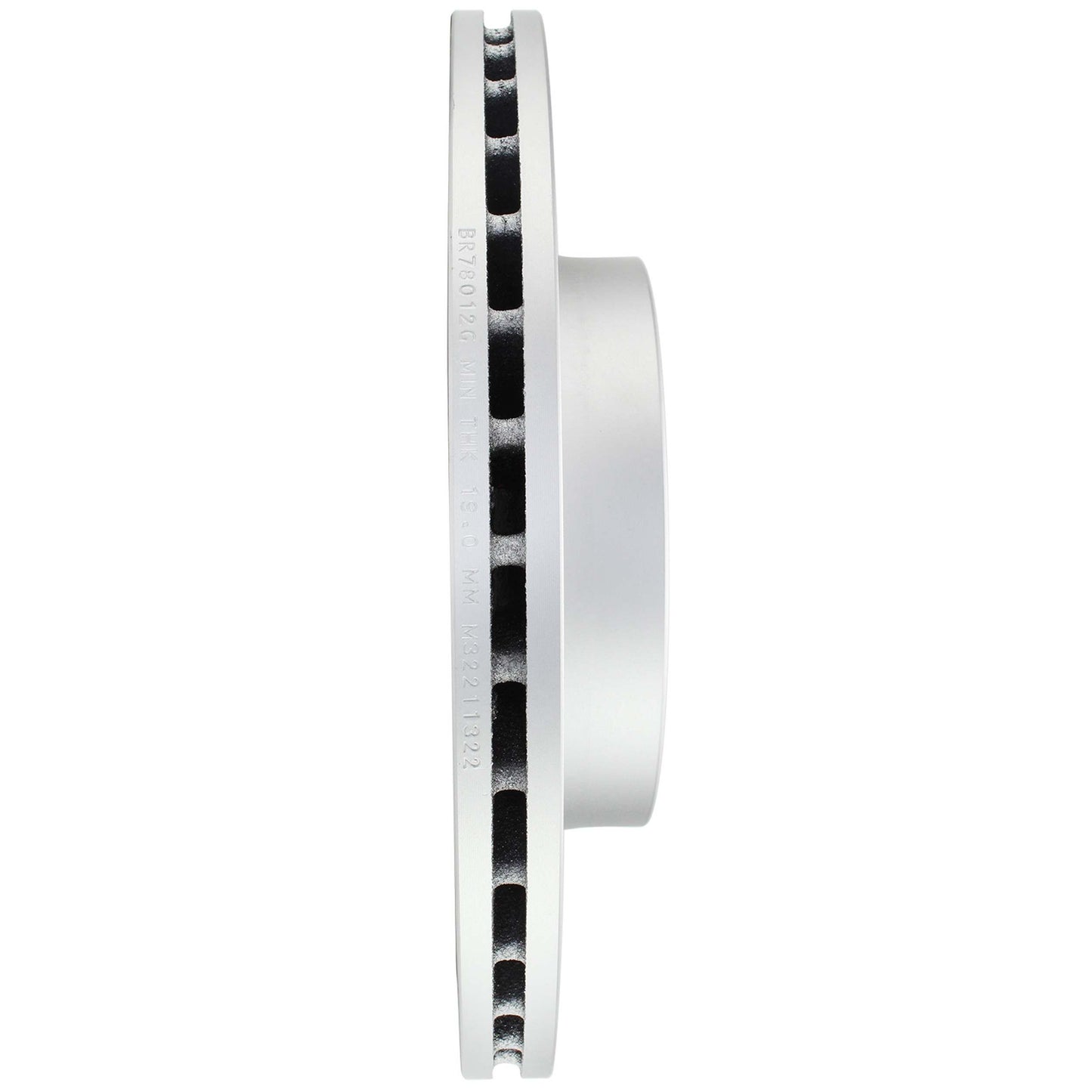 Quality-Built Black Series Brake Rotor BR78012G