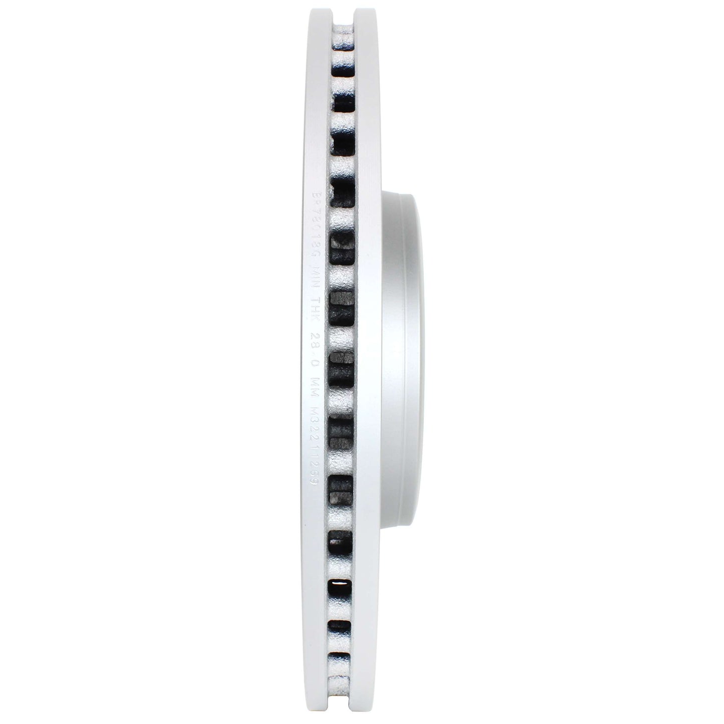 Quality-Built Black Series Brake Rotor BR78018G