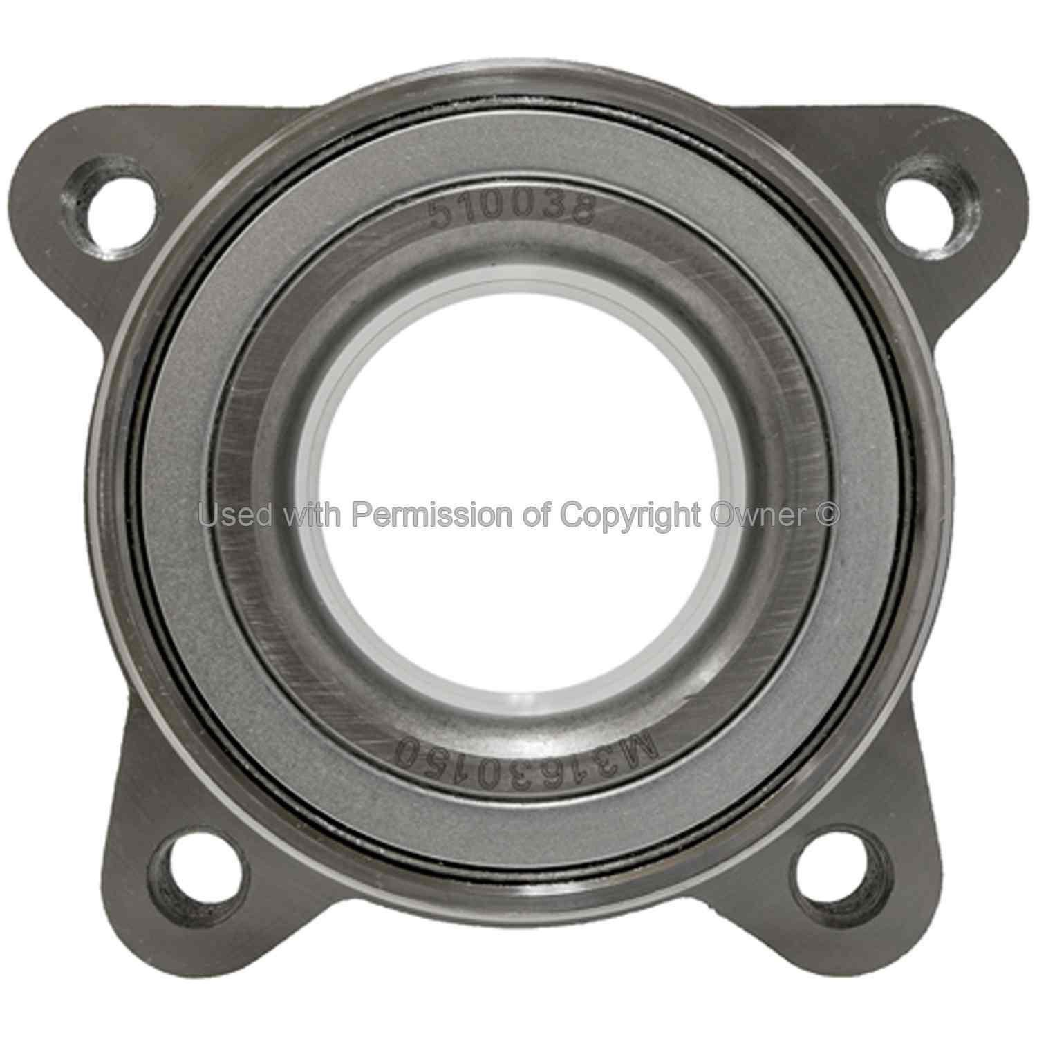 Quality-Built Wheel Bearing and Hub Assembly WH510038