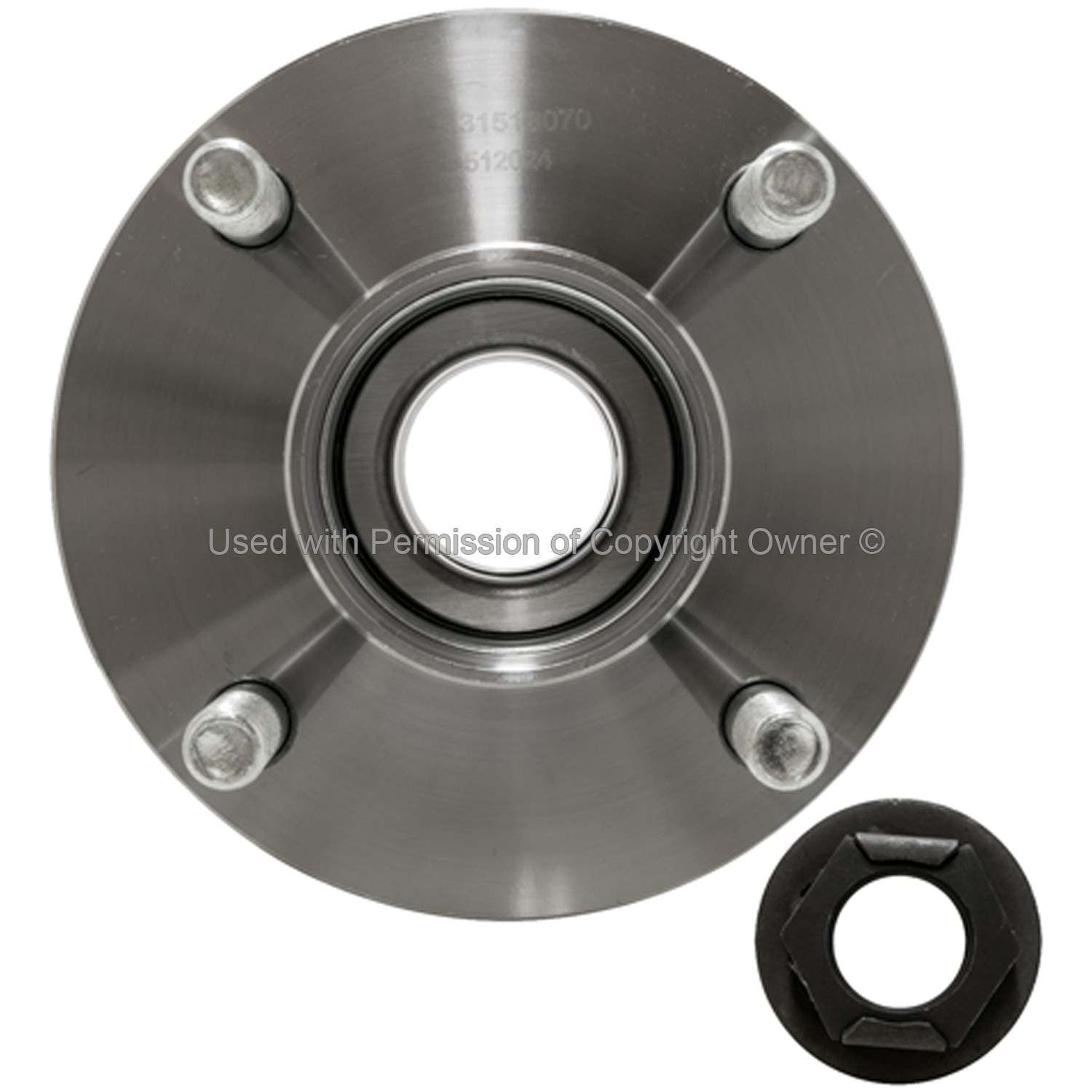 Quality-Built Wheel Bearing and Hub Assembly WH512024