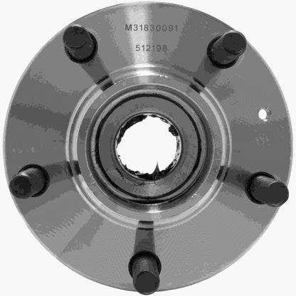 Quality-Built Wheel Bearing and Hub Assembly WH512198