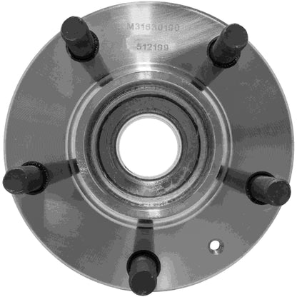 Quality-Built Wheel Bearing and Hub Assembly WH512199