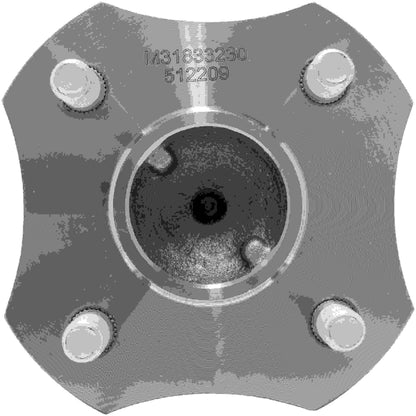 Quality-Built Wheel Bearing and Hub Assembly WH512209