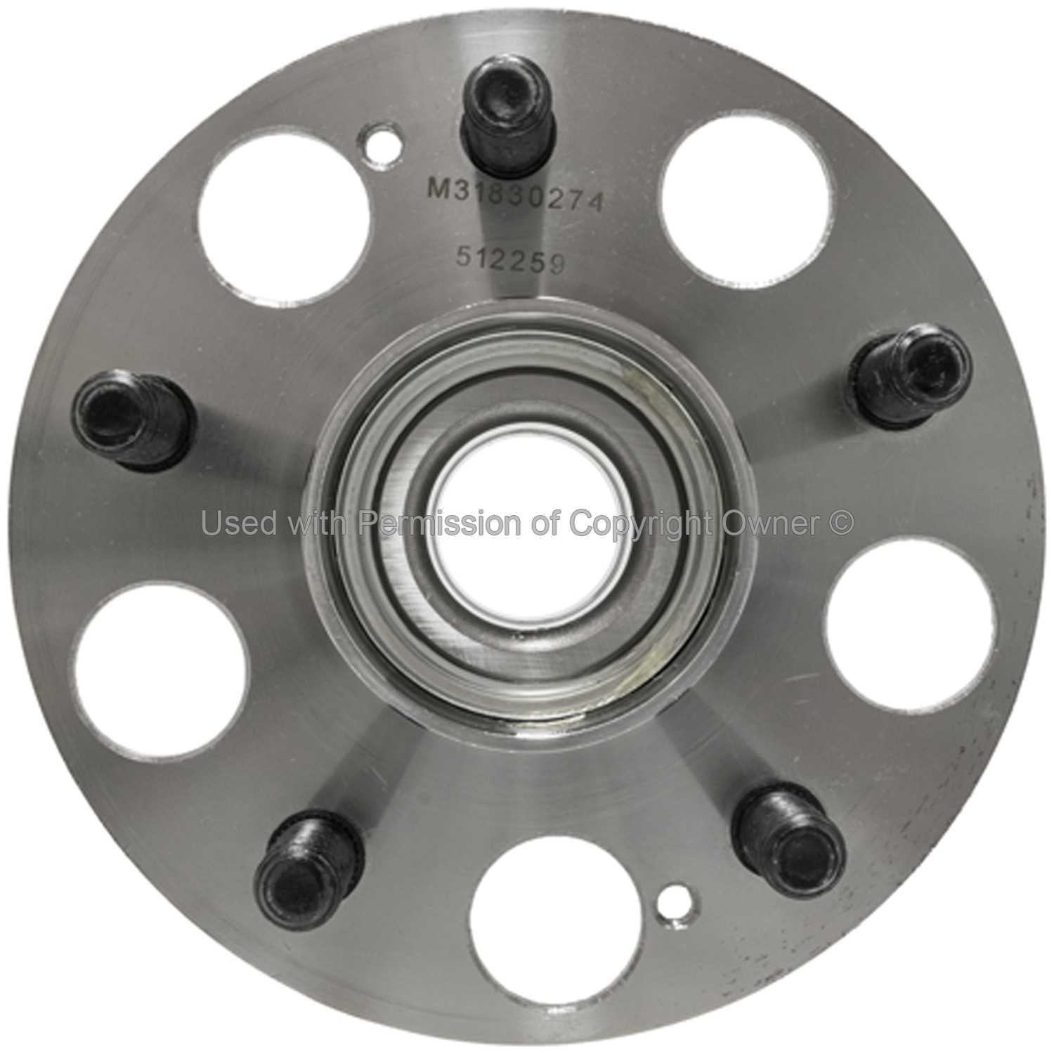 Quality-Built Wheel Bearing and Hub Assembly WH512259