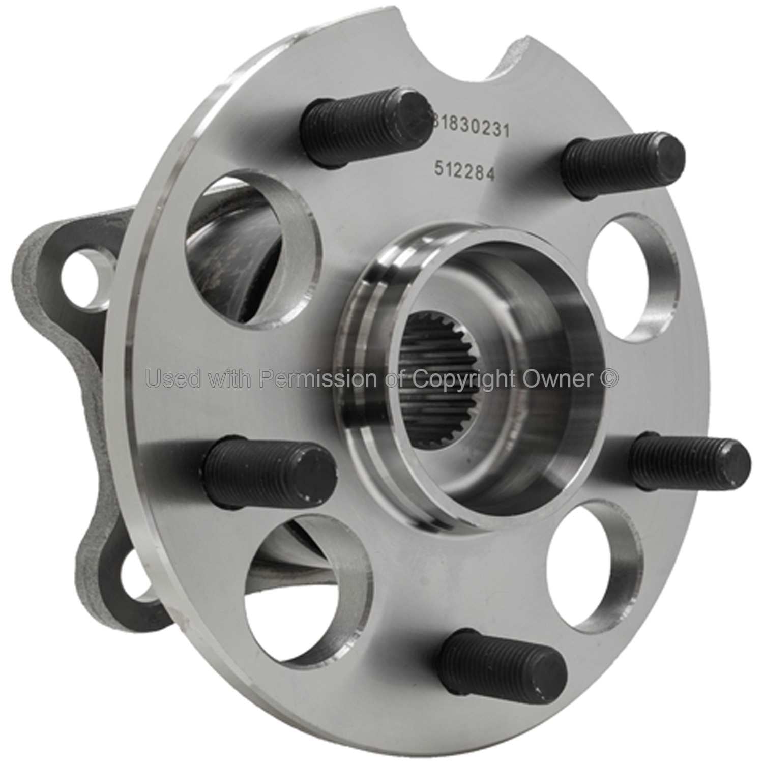 Quality-Built Wheel Bearing and Hub Assembly WH512284