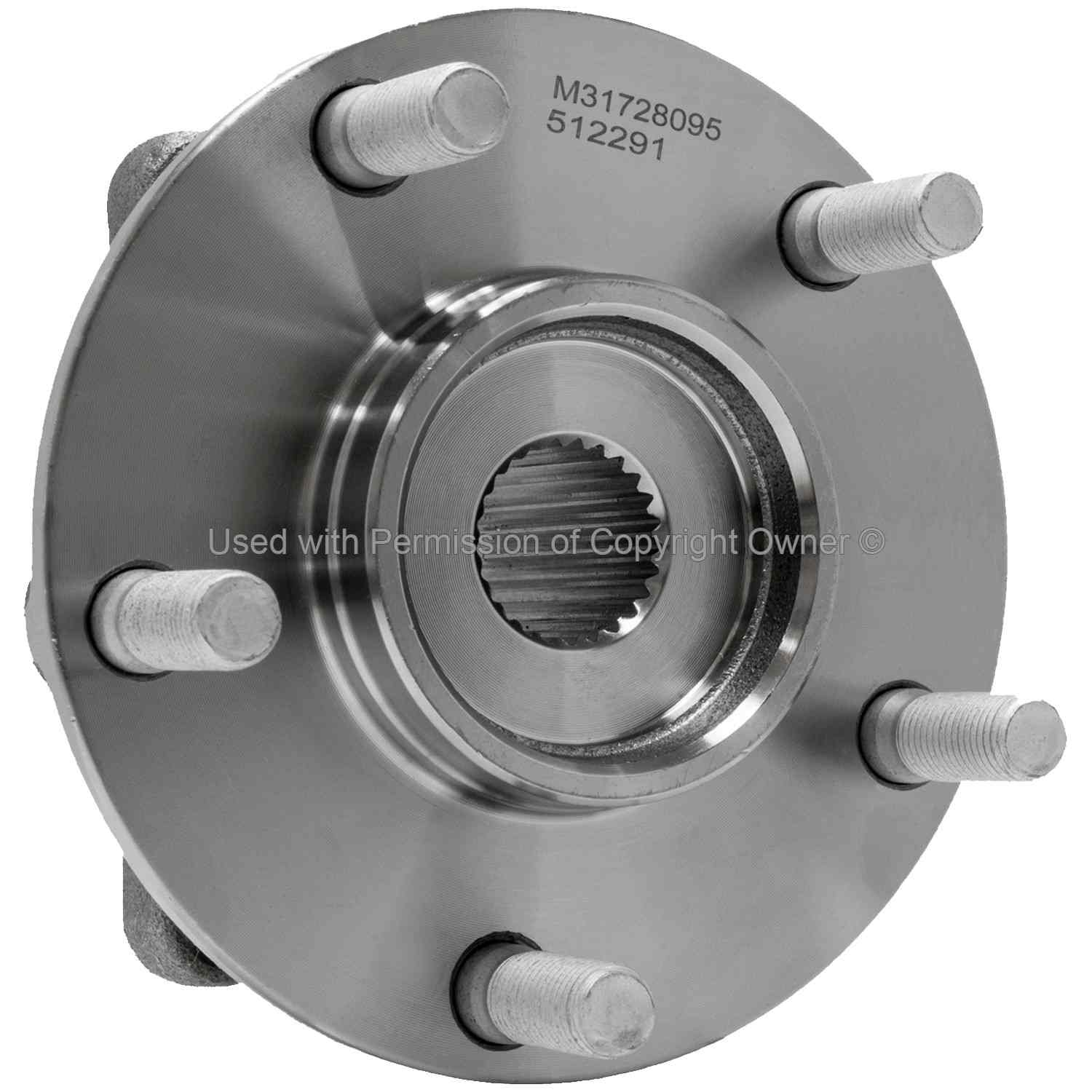 Quality-Built Wheel Bearing and Hub Assembly WH512291