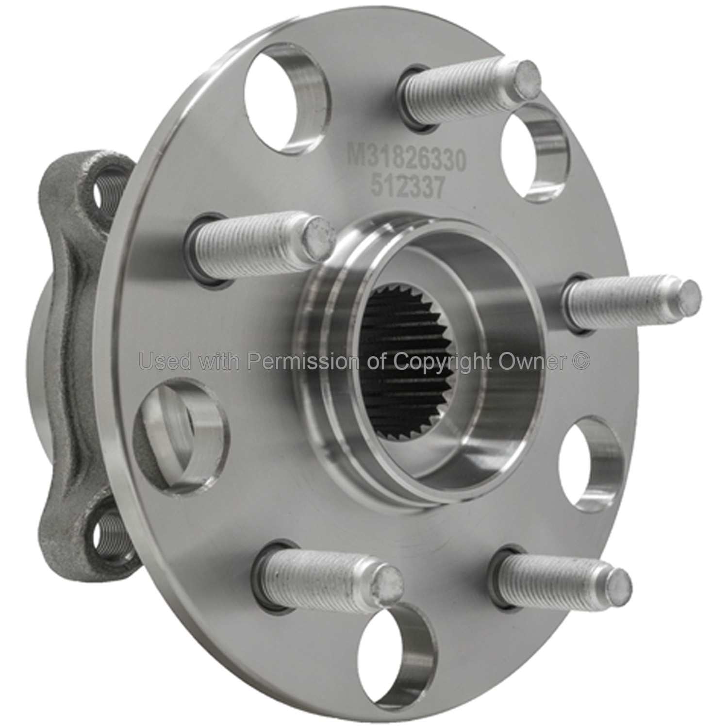 Quality-Built Wheel Bearing and Hub Assembly WH512337