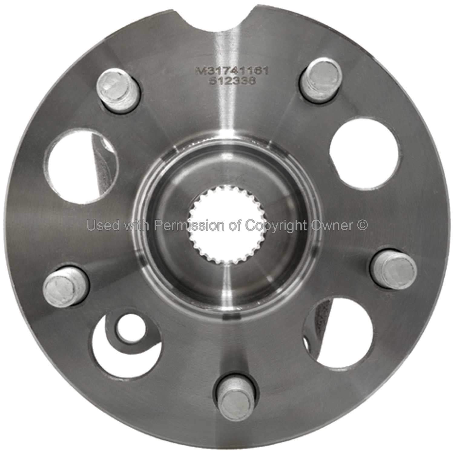 Quality-Built Wheel Bearing and Hub Assembly WH512338