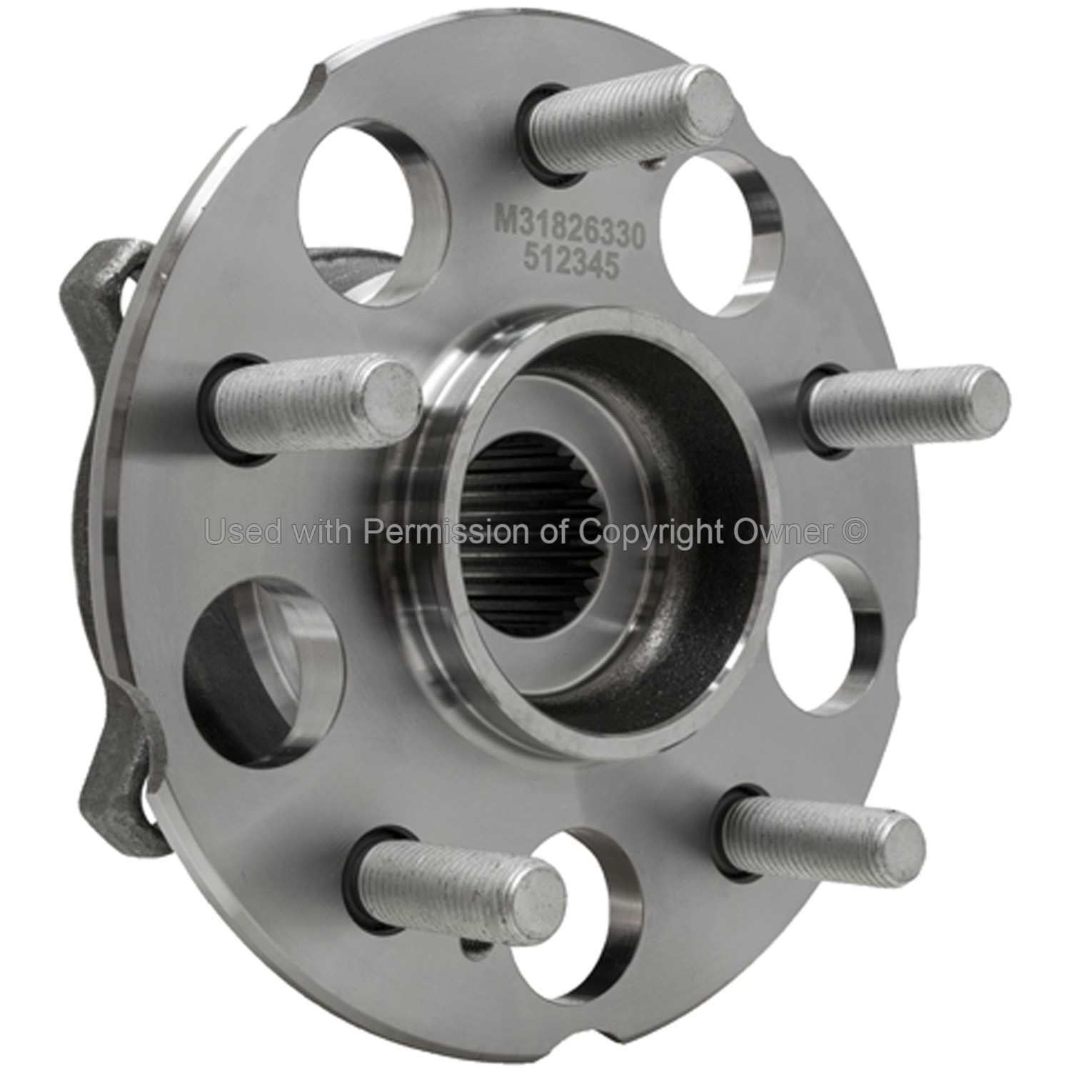 Quality-Built Wheel Bearing and Hub Assembly WH512345