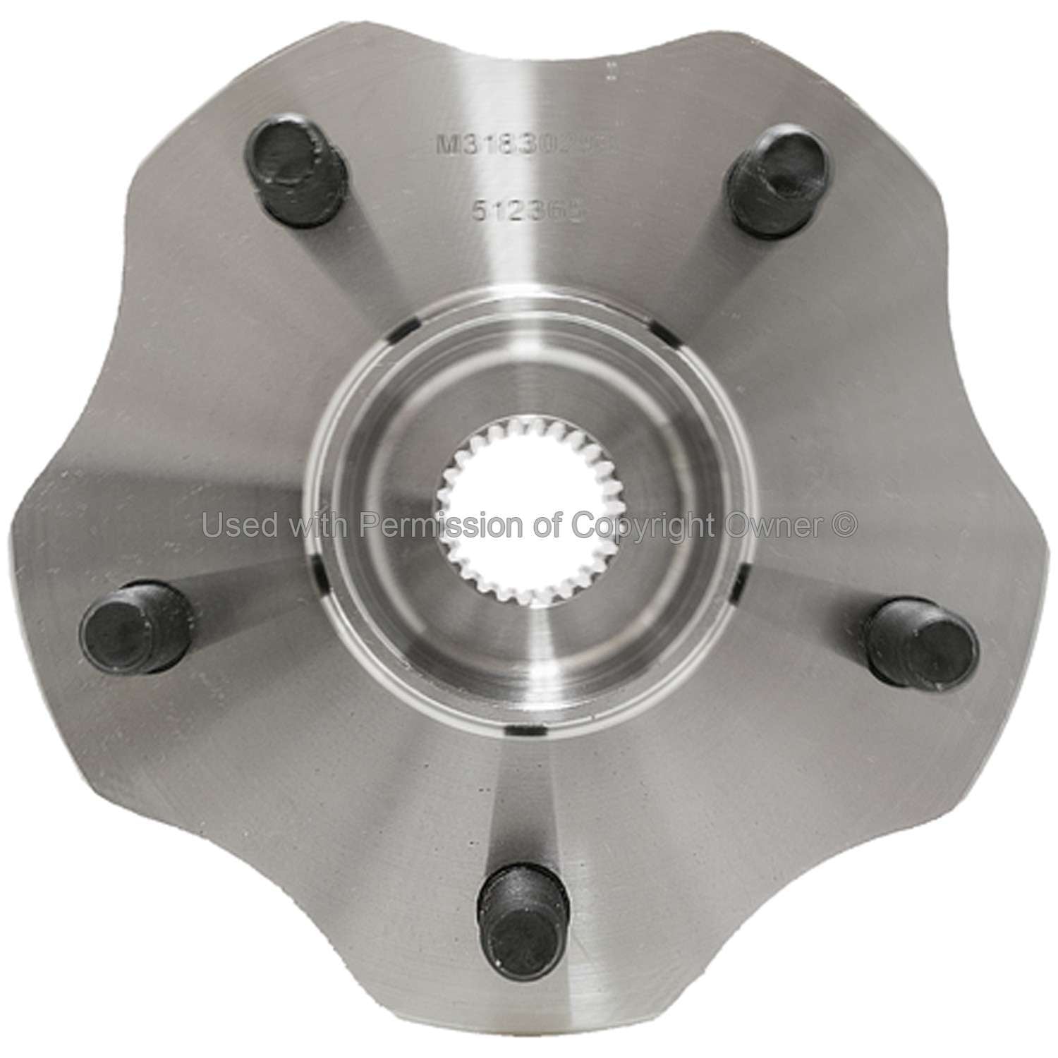 Quality-Built Wheel Bearing and Hub Assembly WH512365