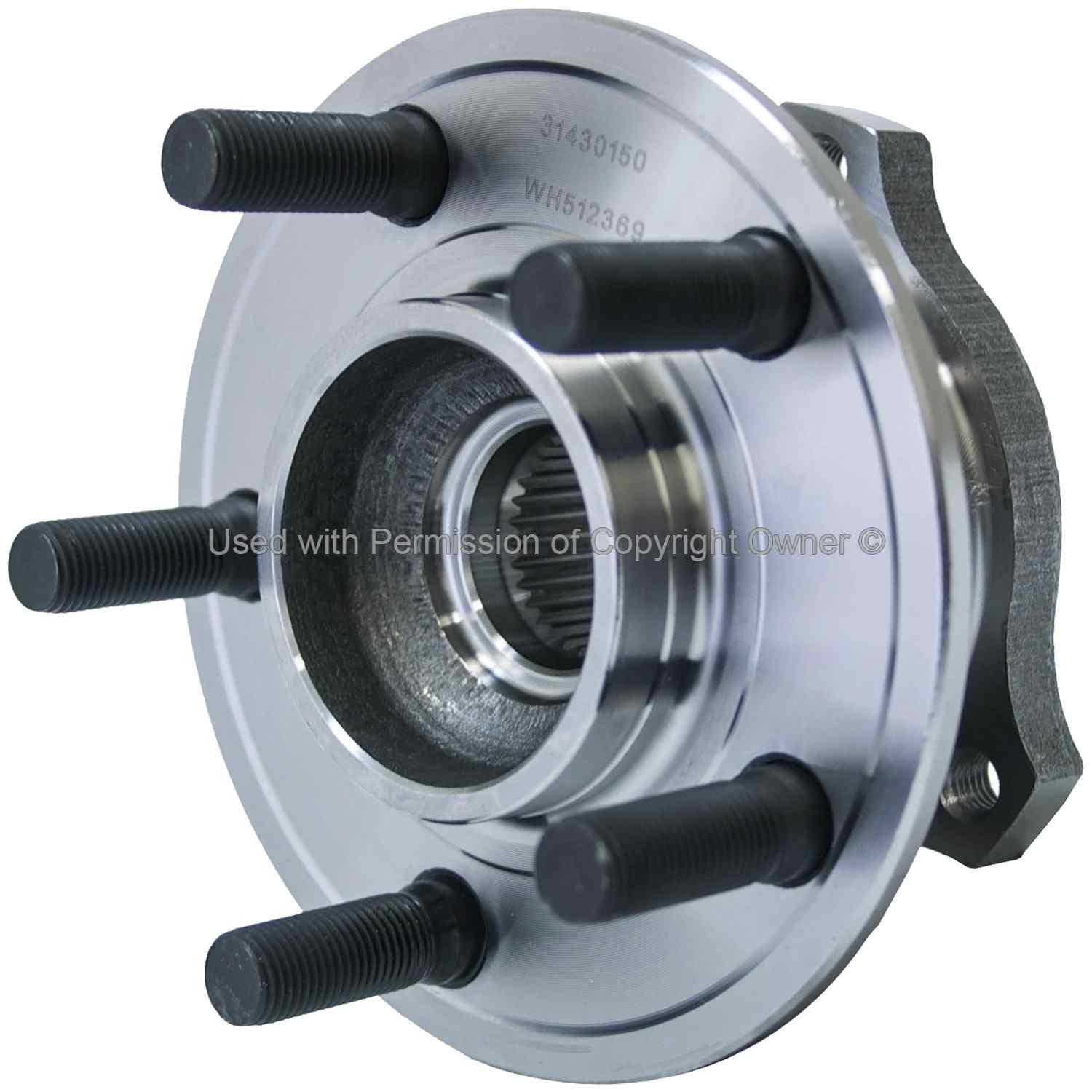 Quality-Built Wheel Bearing and Hub Assembly WH512369