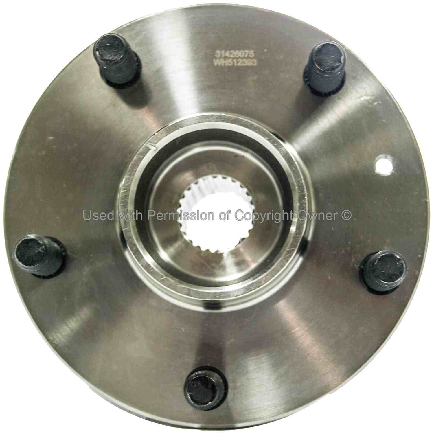 Quality-Built Wheel Bearing and Hub Assembly WH512393