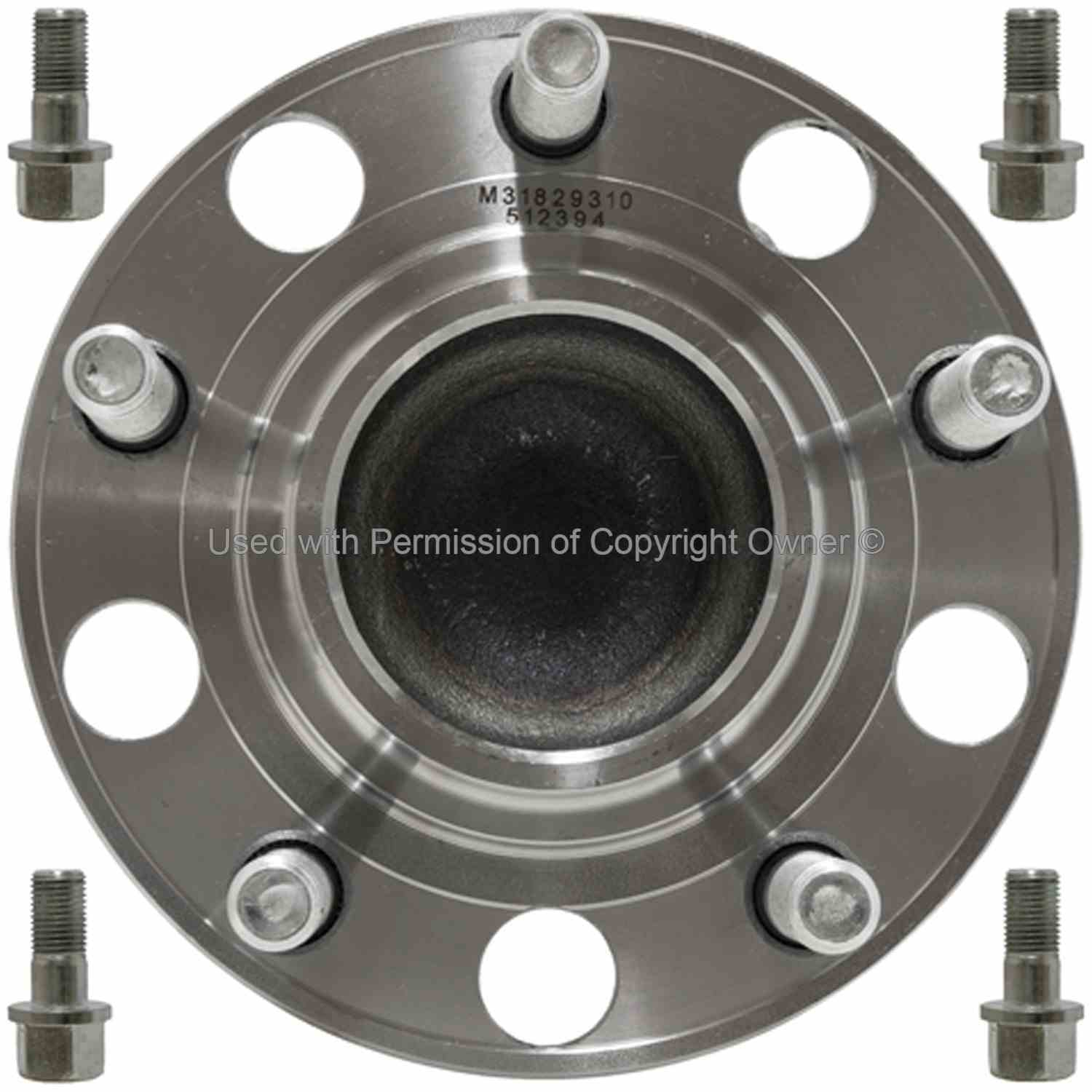 Quality-Built Wheel Bearing and Hub Assembly WH512394