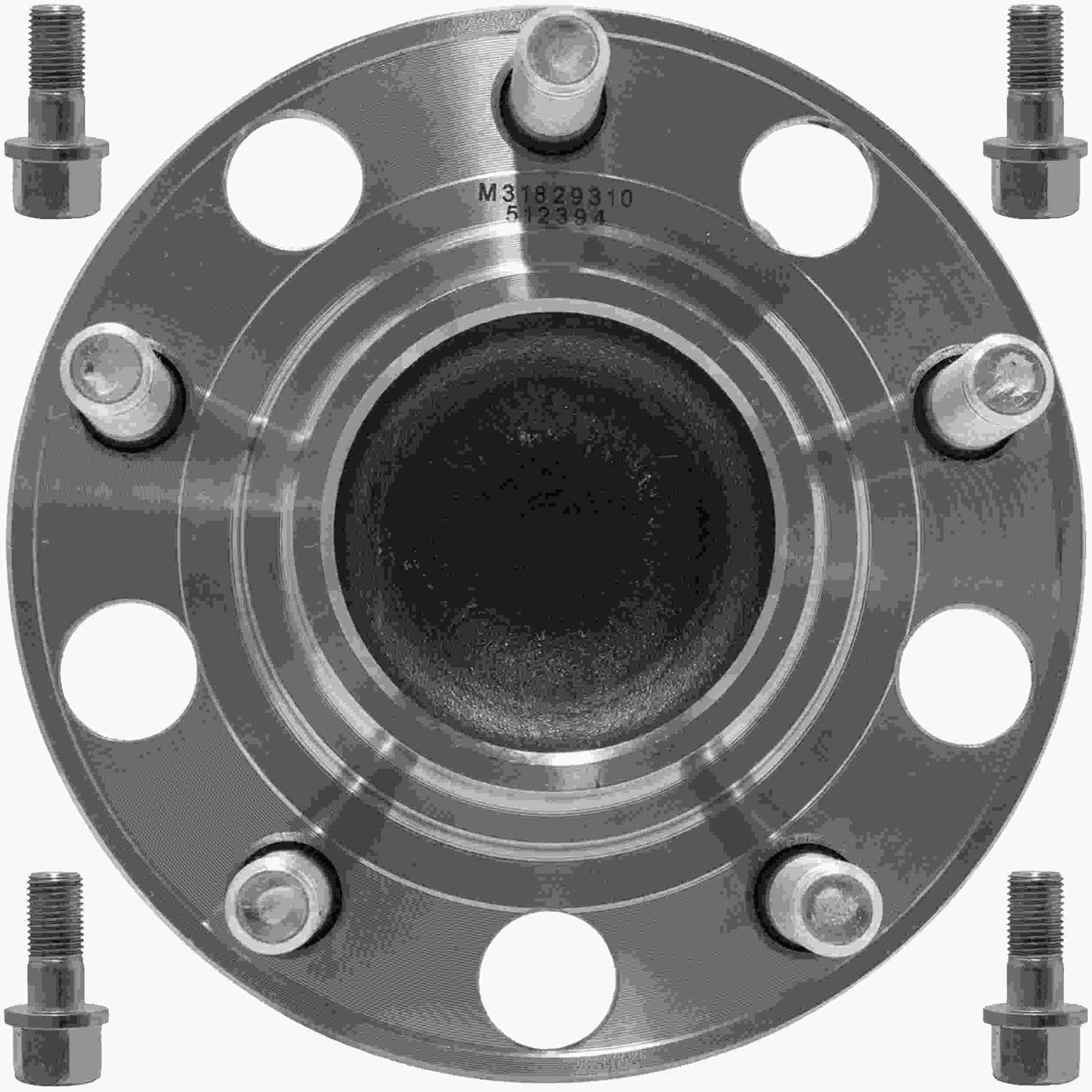 Quality-Built Wheel Bearing and Hub Assembly WH512394