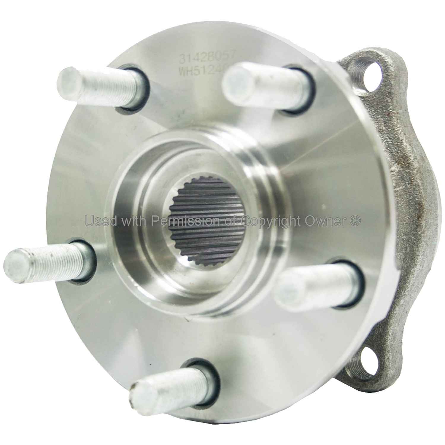 Quality-Built Wheel Bearing and Hub Assembly WH512401