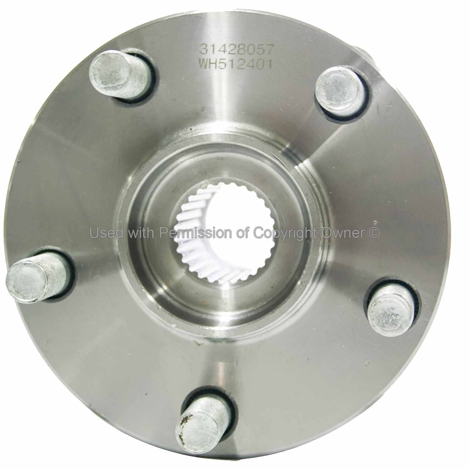 Quality-Built Wheel Bearing and Hub Assembly WH512401