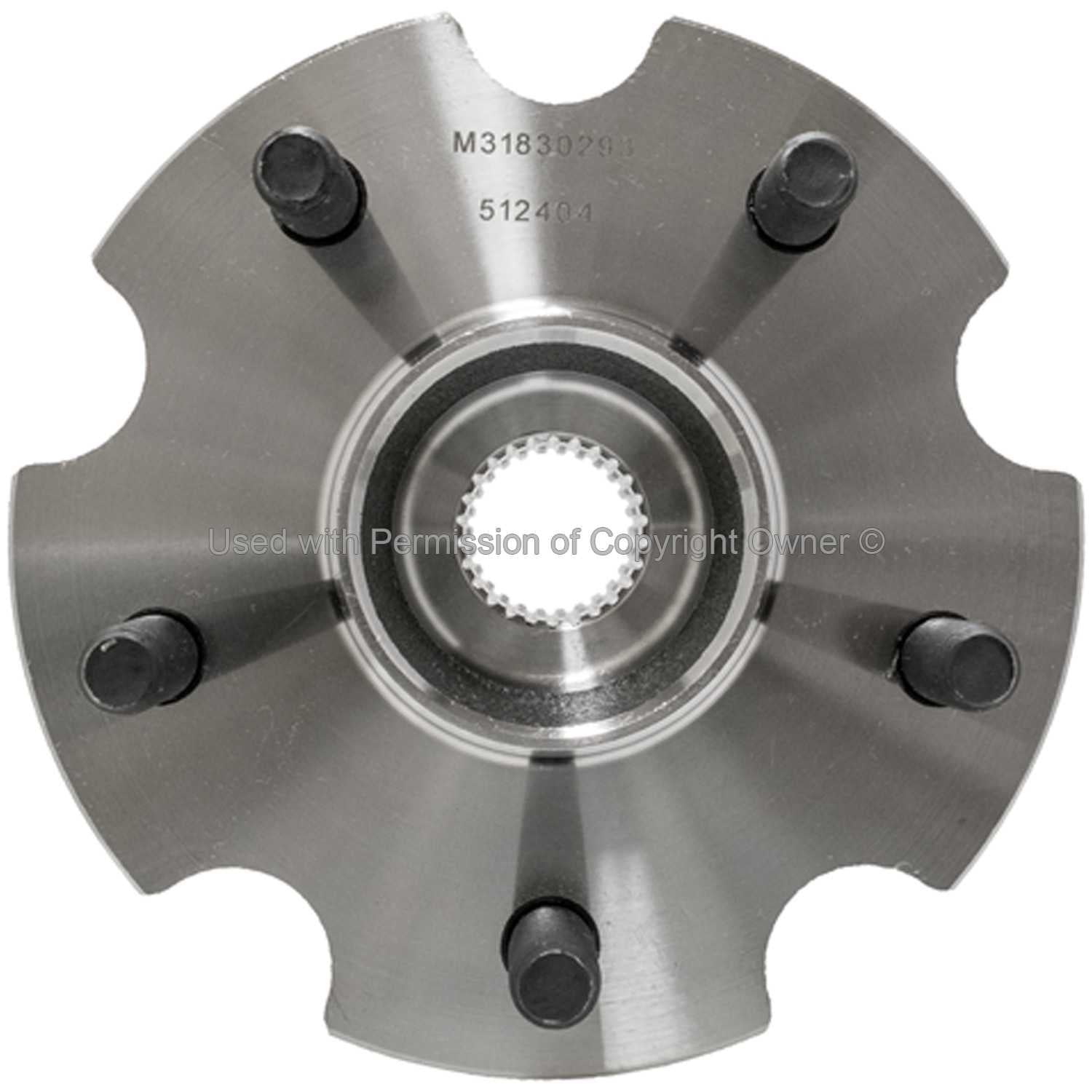 Quality-Built Wheel Bearing and Hub Assembly WH512404