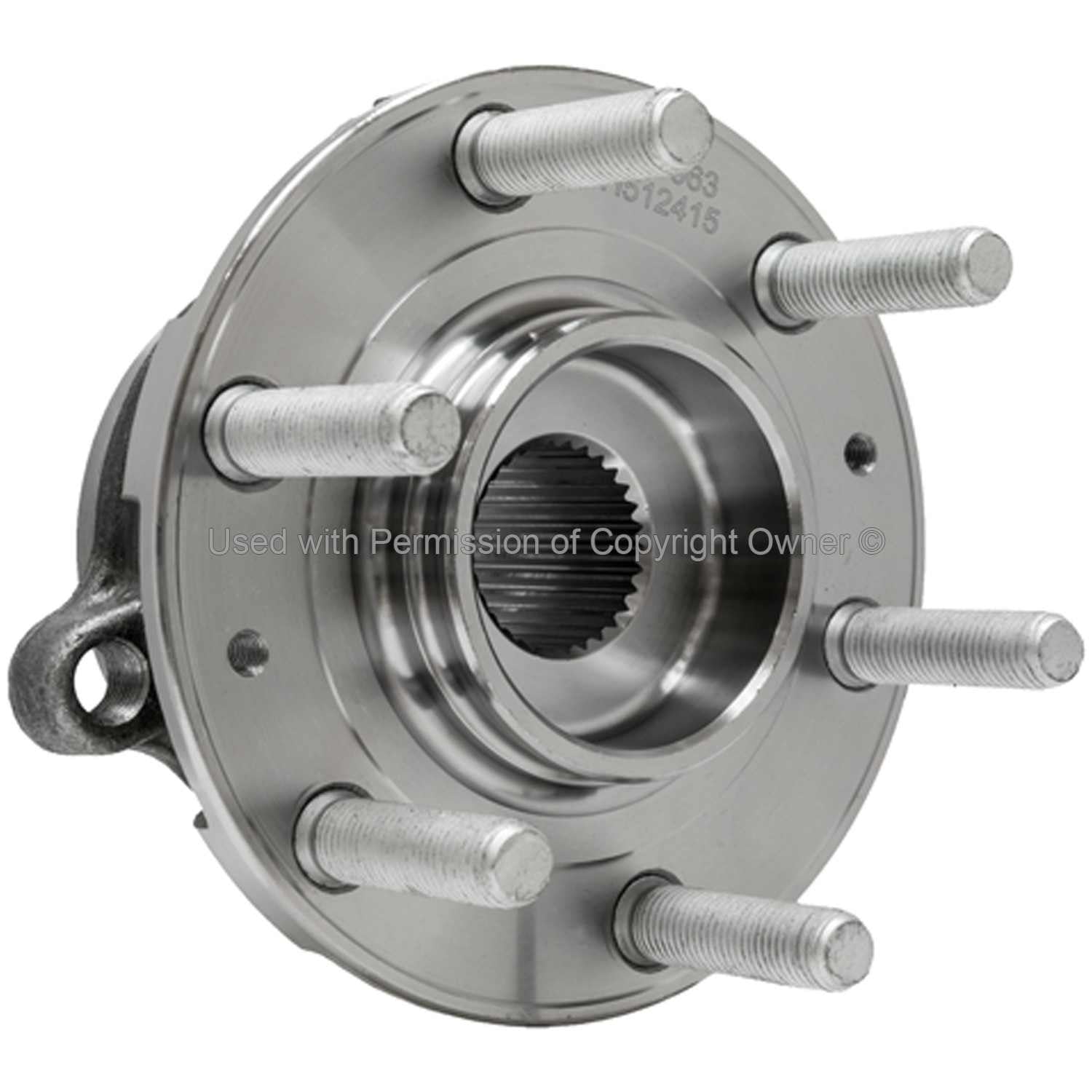 Quality-Built Wheel Bearing and Hub Assembly WH512415