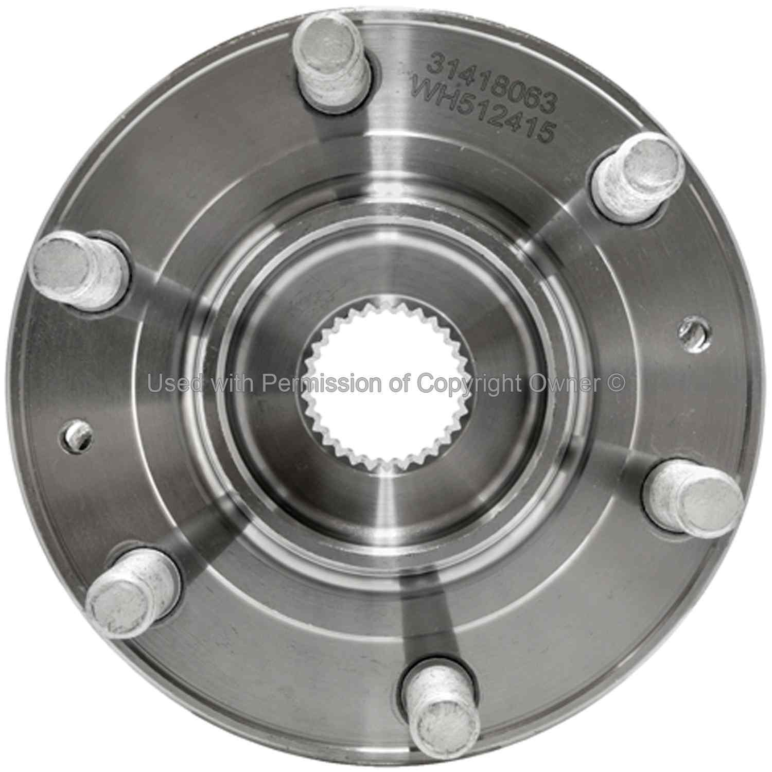 Quality-Built Wheel Bearing and Hub Assembly WH512415