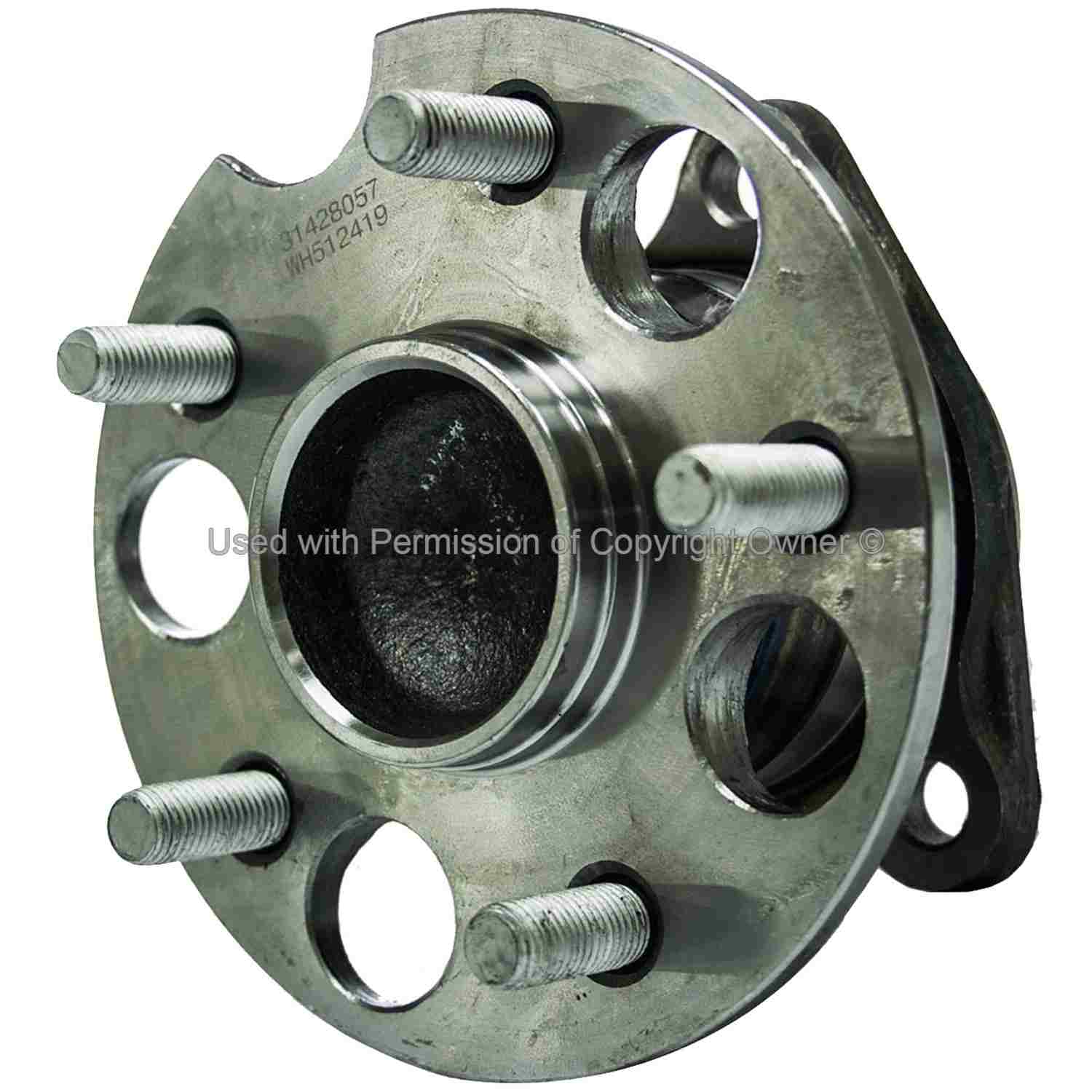 Quality-Built Wheel Bearing and Hub Assembly WH512419