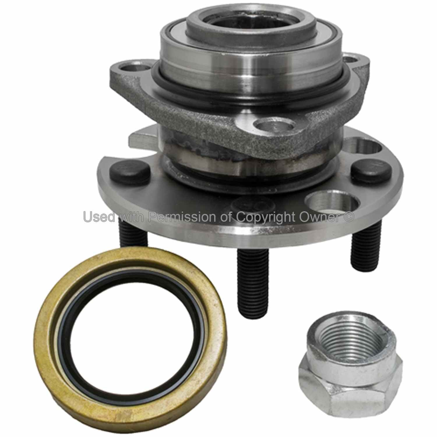 Quality-Built Wheel Bearing and Hub Assembly WH513011K