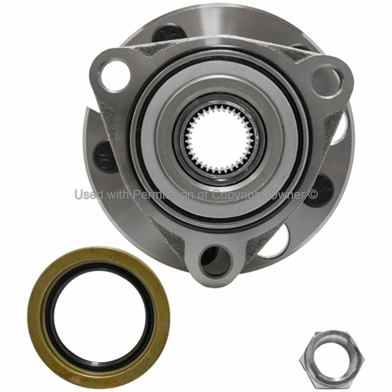 Quality-Built Wheel Bearing and Hub Assembly WH513011K