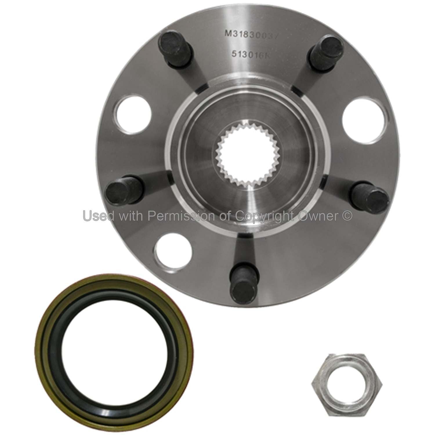 Quality-Built Wheel Bearing and Hub Assembly WH513016K