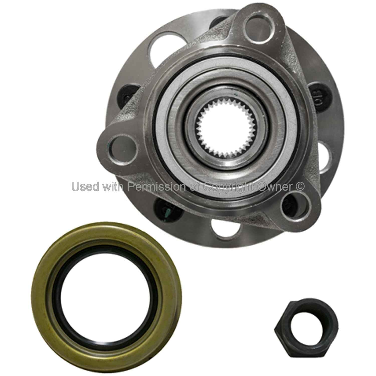 Quality-Built Wheel Bearing and Hub Assembly WH513017K