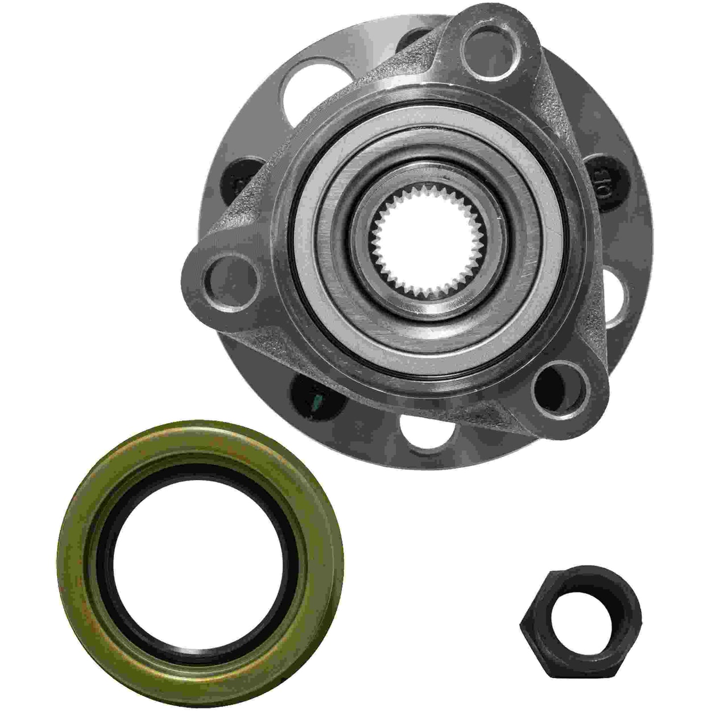 Quality-Built Wheel Bearing and Hub Assembly WH513017K