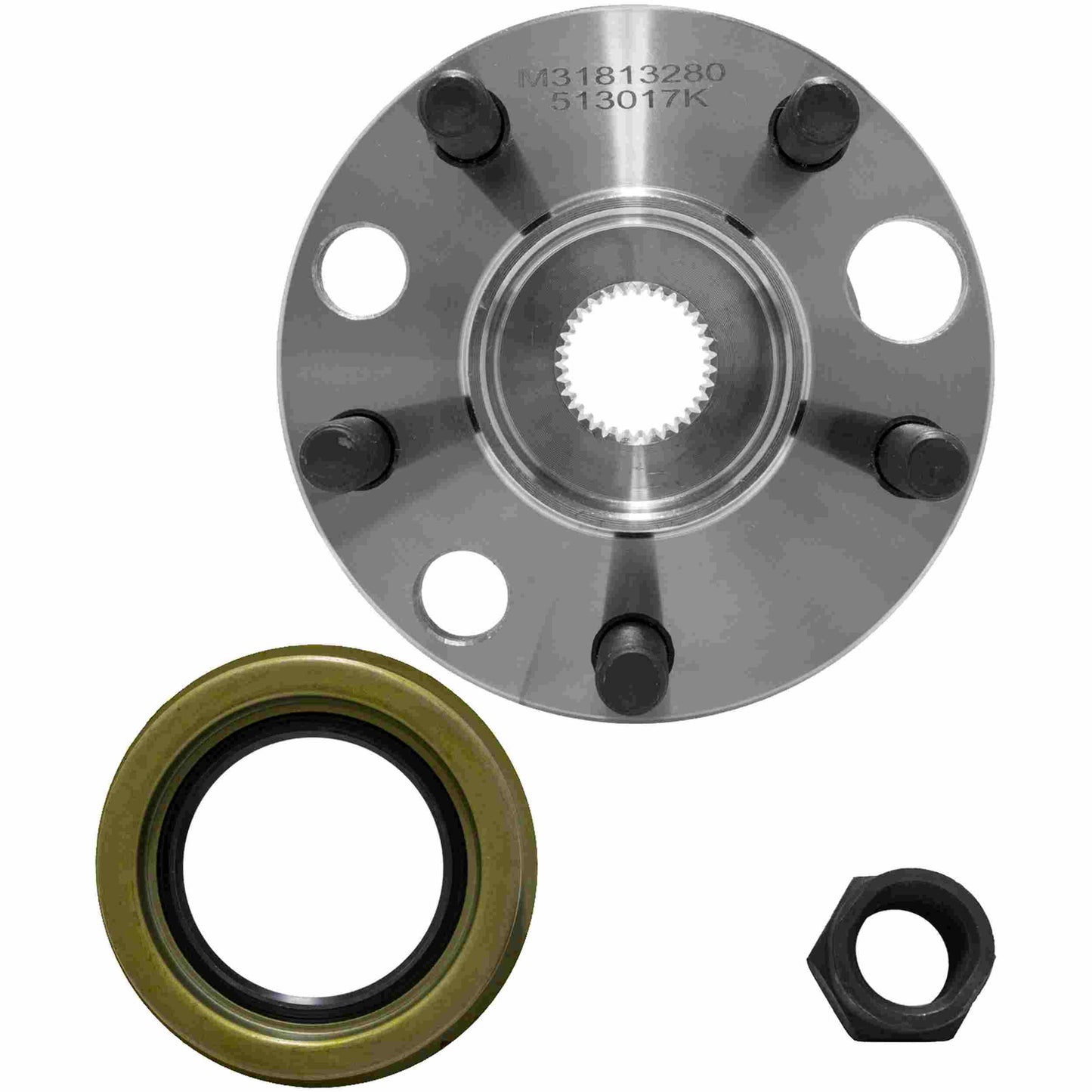 Quality-Built Wheel Bearing and Hub Assembly WH513017K