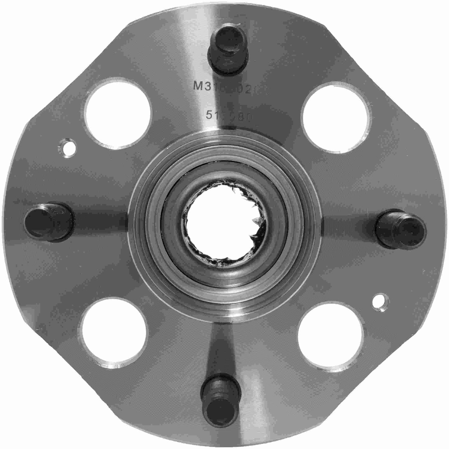 Quality-Built Wheel Bearing and Hub Assembly WH513080