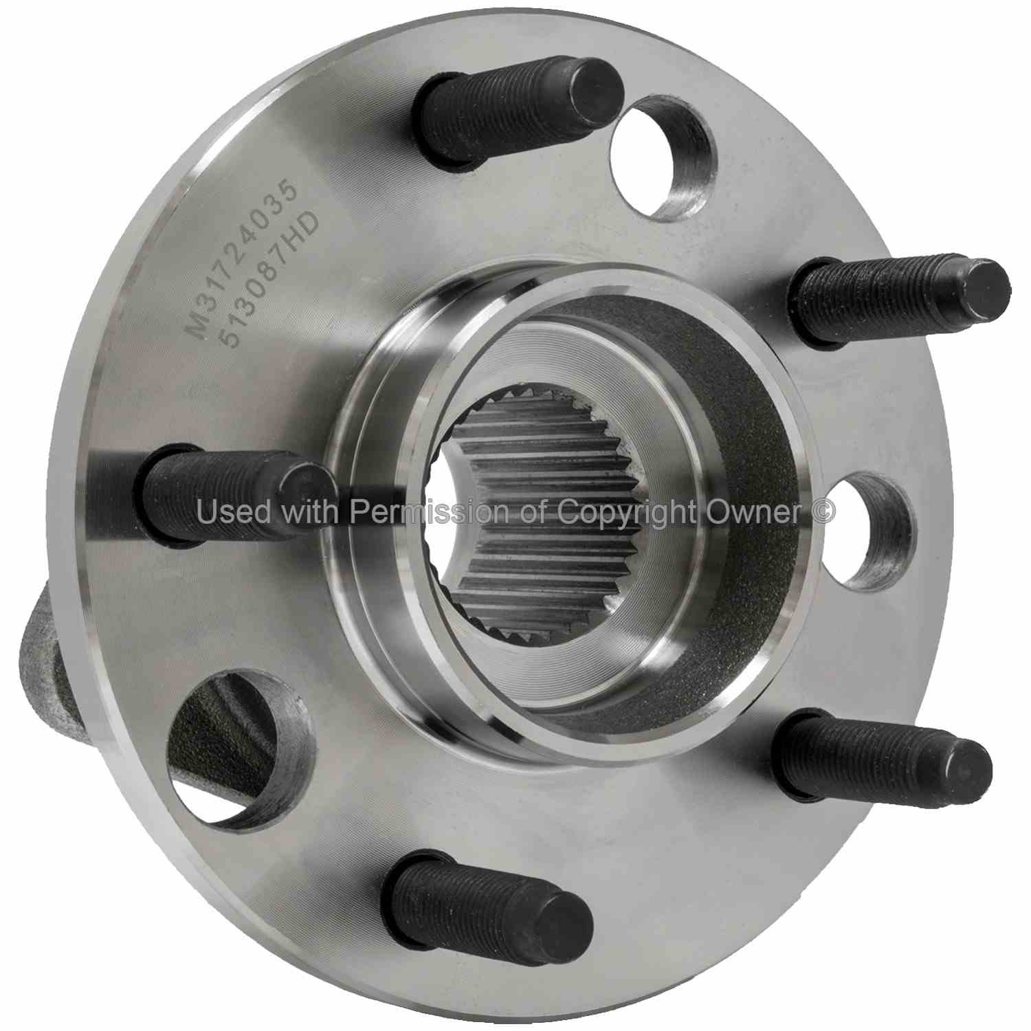 Quality-Built Wheel Bearing and Hub Assembly WH513087HD