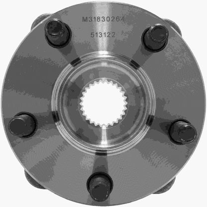 Quality-Built Wheel Bearing and Hub Assembly WH513122