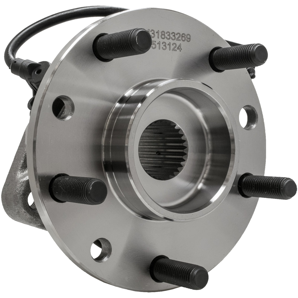 Quality-Built Wheel Bearing and Hub Assembly WH513124