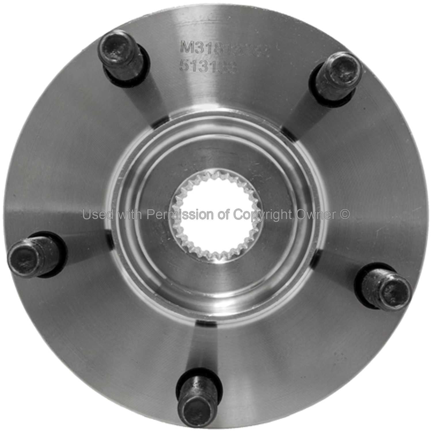 Quality-Built Wheel Bearing and Hub Assembly WH513133