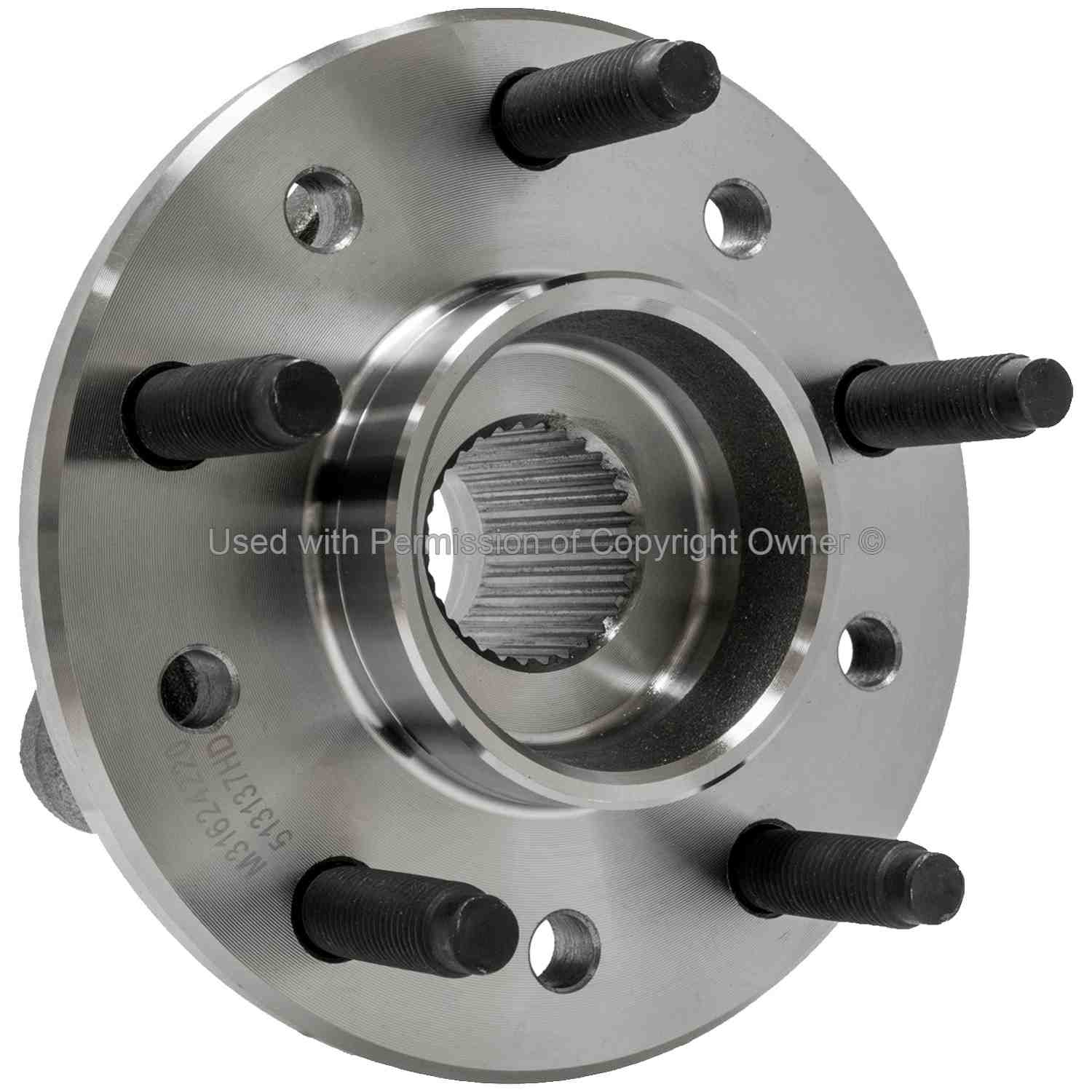 Quality-Built Wheel Bearing and Hub Assembly WH513137HD