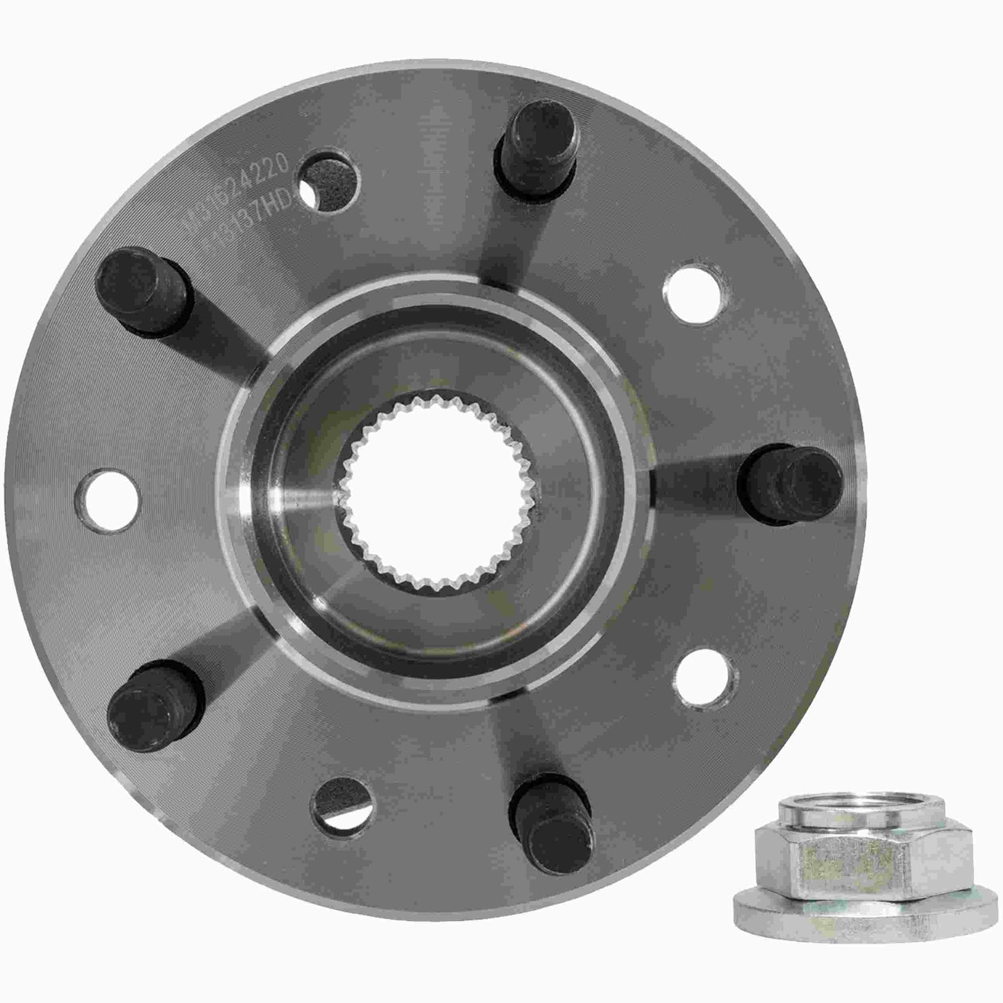 Quality-Built Wheel Bearing and Hub Assembly WH513137HD