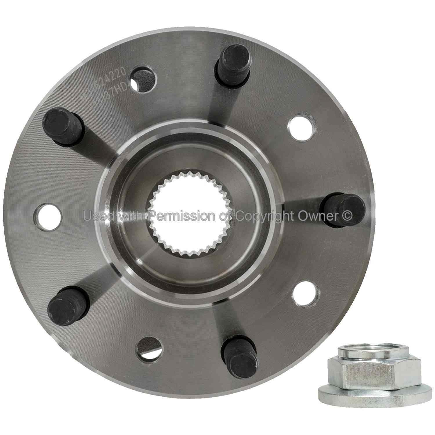 Quality-Built Wheel Bearing and Hub Assembly WH513137HD