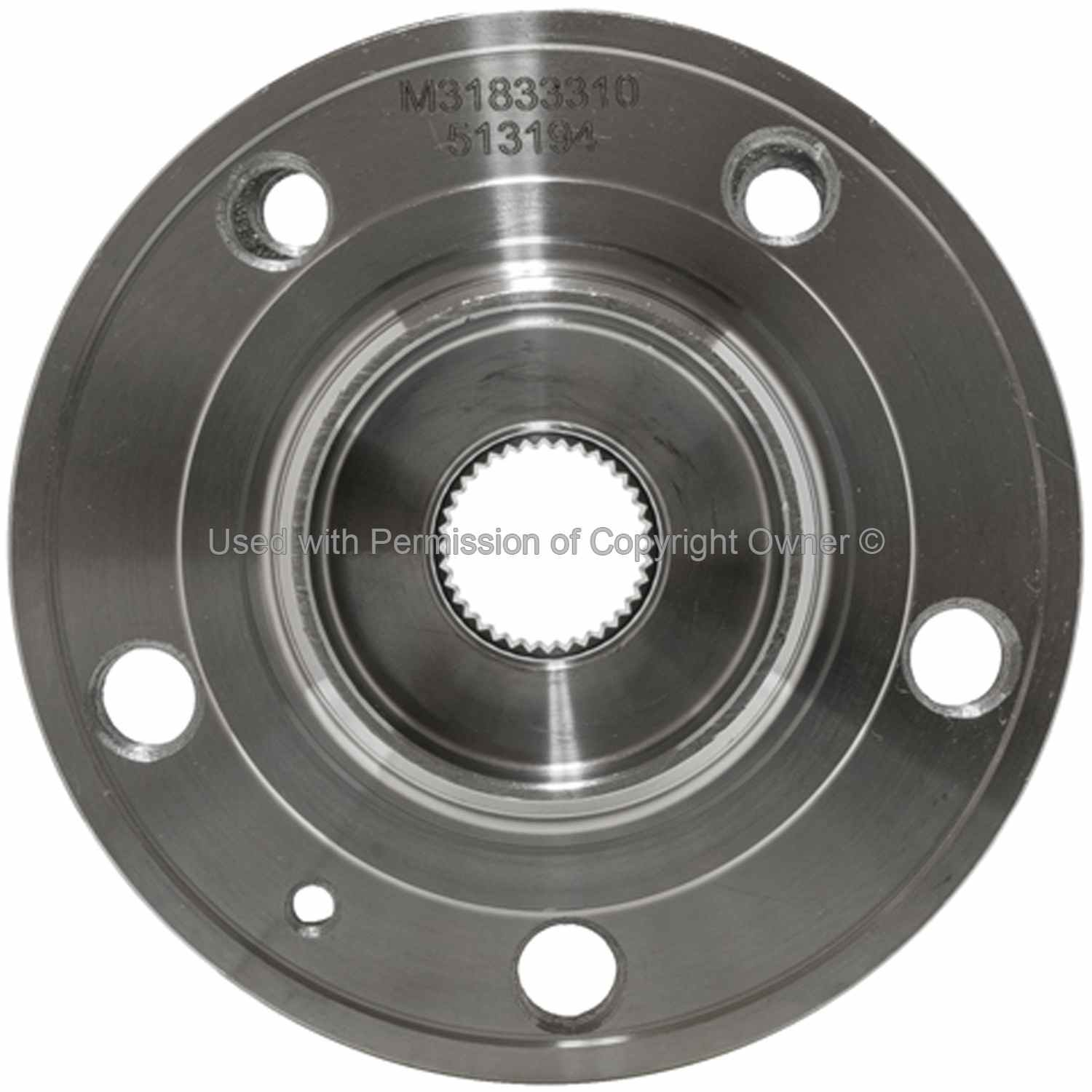 Quality-Built Wheel Bearing and Hub Assembly WH513194