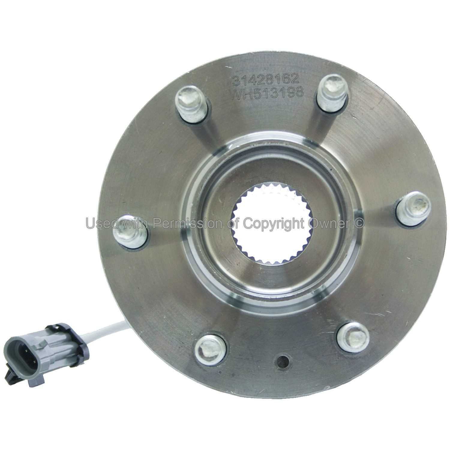 Quality-Built Wheel Bearing and Hub Assembly WH513198