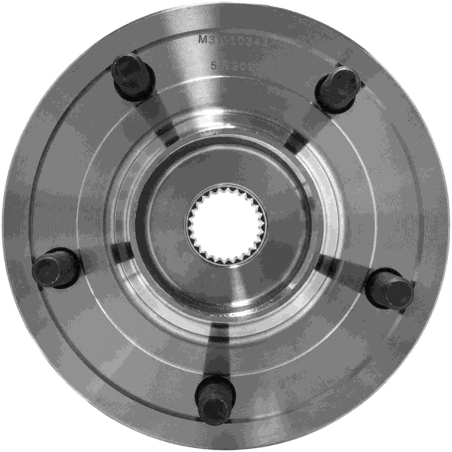 Quality-Built Wheel Bearing and Hub Assembly WH513201