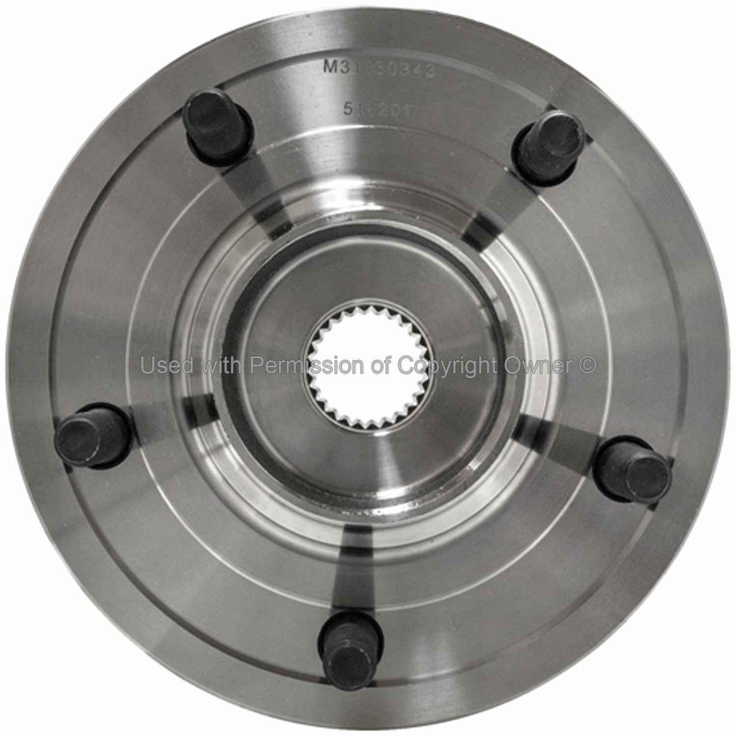 Quality-Built Wheel Bearing and Hub Assembly WH513201