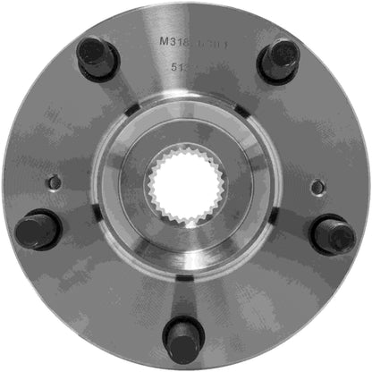 Quality-Built Wheel Bearing and Hub Assembly WH513219